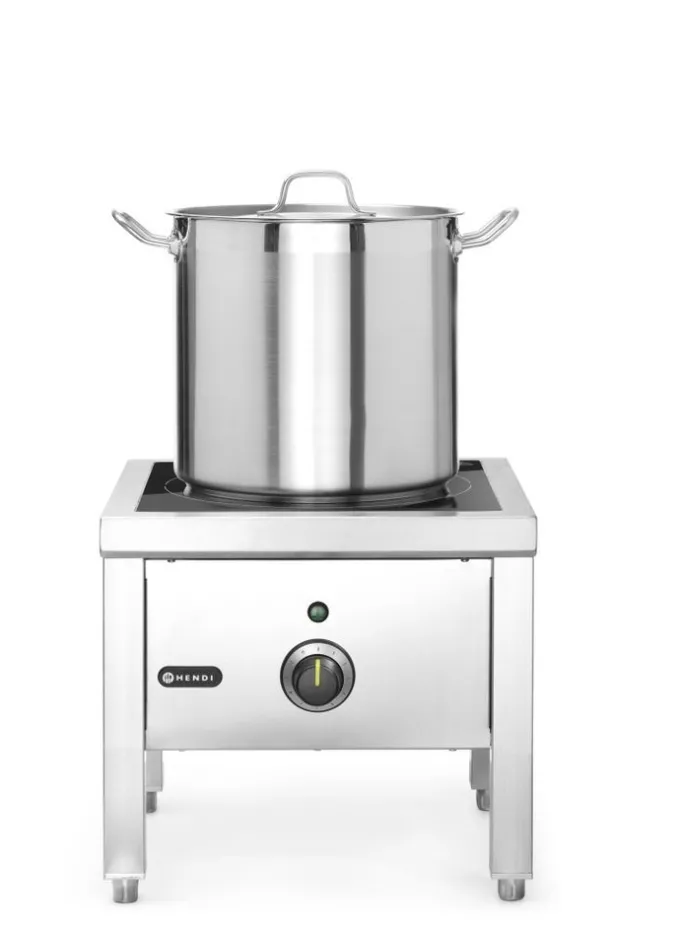 Réchaud à induction haute puissance 400V/5000W 400x400x(H)380 mm - Hendi