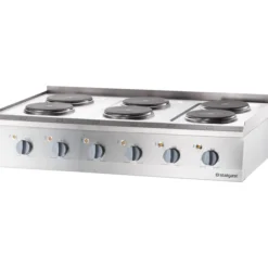 Réchaud Électrique 6 Plaques à Poser 15.6 kW - Stalgast