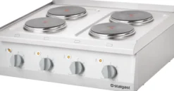 Réchaud Électrique 4 Plaques à Poser 10.4 kW - Stalgast