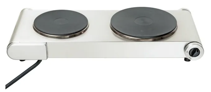 Réchaud Électrique Professionnel - 2 Plaques - 2,5 kW - Bartscher