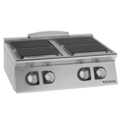 Réchaud Plaques Electriques Carrées, 4 feux - Giorik - CE94QT