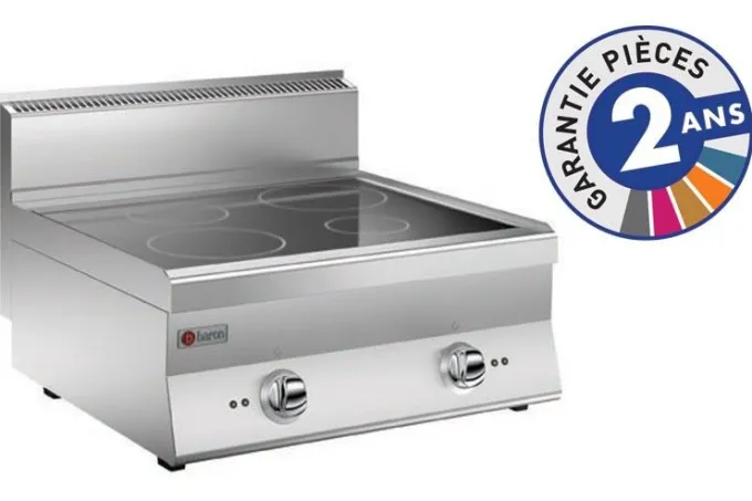 Réchaud Vitrocéramique 4 zones - Gamme 650 - Baron