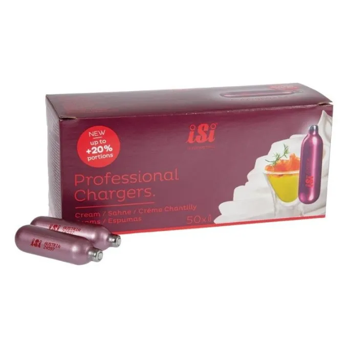 Recharges pour Siphon - Lot de 50 - ISI