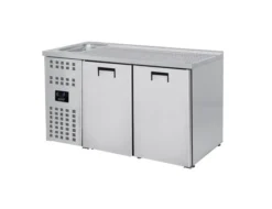 Refroidisseur de Bière - 2 Portes - Avec Evier Droit - Combisteel
