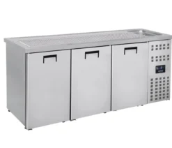 Refroidisseur de Boisson Avec Evier à Droite - 3 Portes - Combisteel