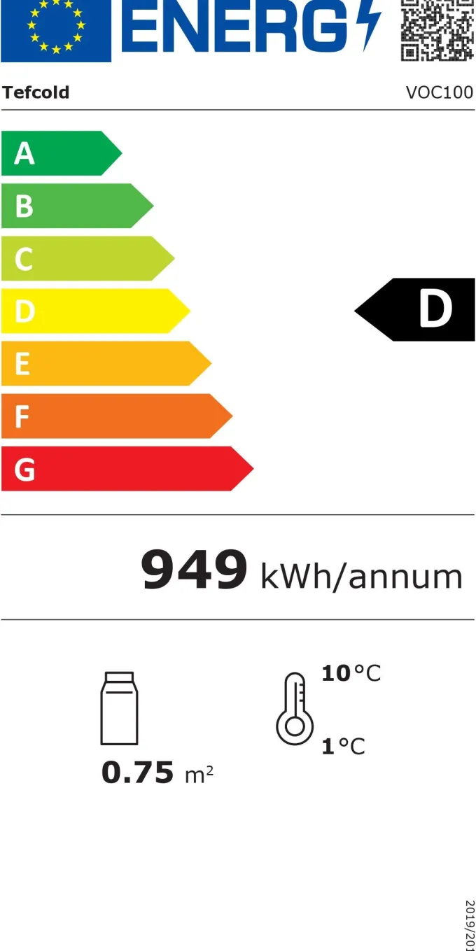 Refroidisseur de Canettes VOC100 - TEFCOLD