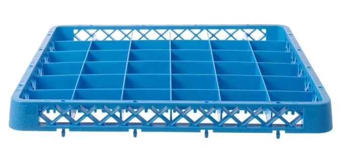 Rehausseur pour casier de lavage 36 compartiments 500x500x(H)45 mm - Hendi