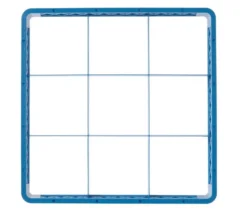 Rehausseur pour casier de lavage 9 compartiments 500x500x(H)45 mm - Hendi