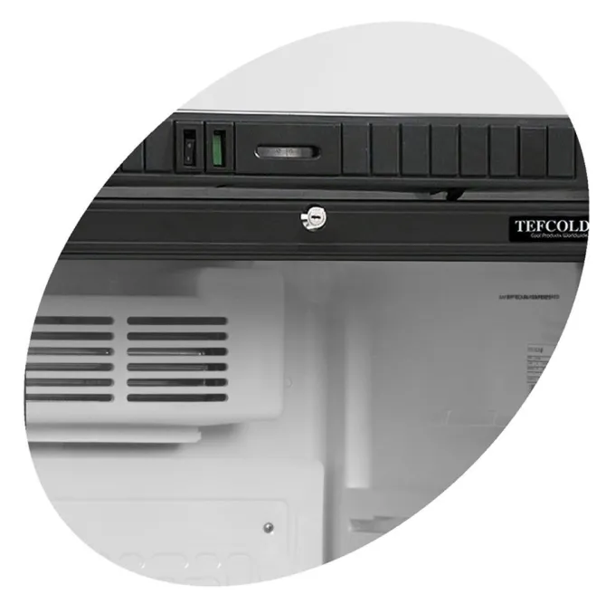 Réfrigérateur à Boisson SCU1375 Porte Vitrée Réversible - TEFCOLD