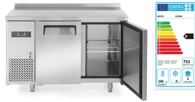 Réfrigérateur comptoir avec deux portes Kitchen Line Arkti - Hendi