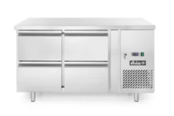 Réfrigérateur comptoir avec 4 tiroirs Profi Line 280L Arktic 230V/250W - Hendi