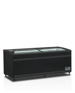 Réfrigérateur congélateur de supermarché noir SFI210B-CF VS - Tefcold