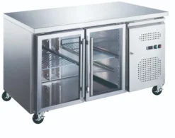Réfrigérateur de Comptoir - 136 cm - 2 Portes Vitrées - Maxima