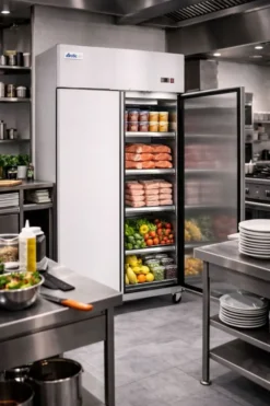 Réfrigérateur double portes Profi Line Arktic GN 2/1 - Hendi