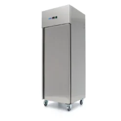 Réfrigérateur - 400 L - 3 Étagères Réglables (GN 1/1) - Inox - Maxima