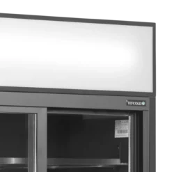Réfrigérateur Vitré FSC891S Noir - TEFCOLD