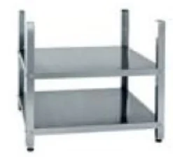 Réhausse inox ouverte avec étagère - Hoonved - 55003