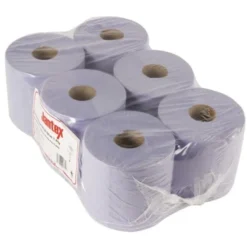 Rouleau Bleu à Alimentation Centrale - Lot de 6 - Jantex