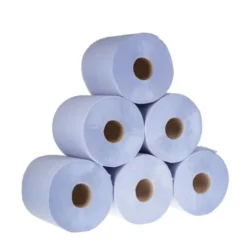 Rouleau Bleu à Alimentation Centrale - Lot de 6 - Jantex