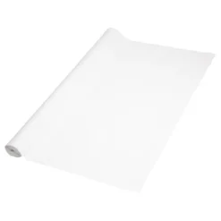 Rouleau de Nappe en Papier Damas Blanc - 50 m x 1,2 m