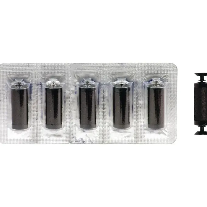 Rouleaux encreurs de rechange pour étiqueteuse GH001 - Lot de 5