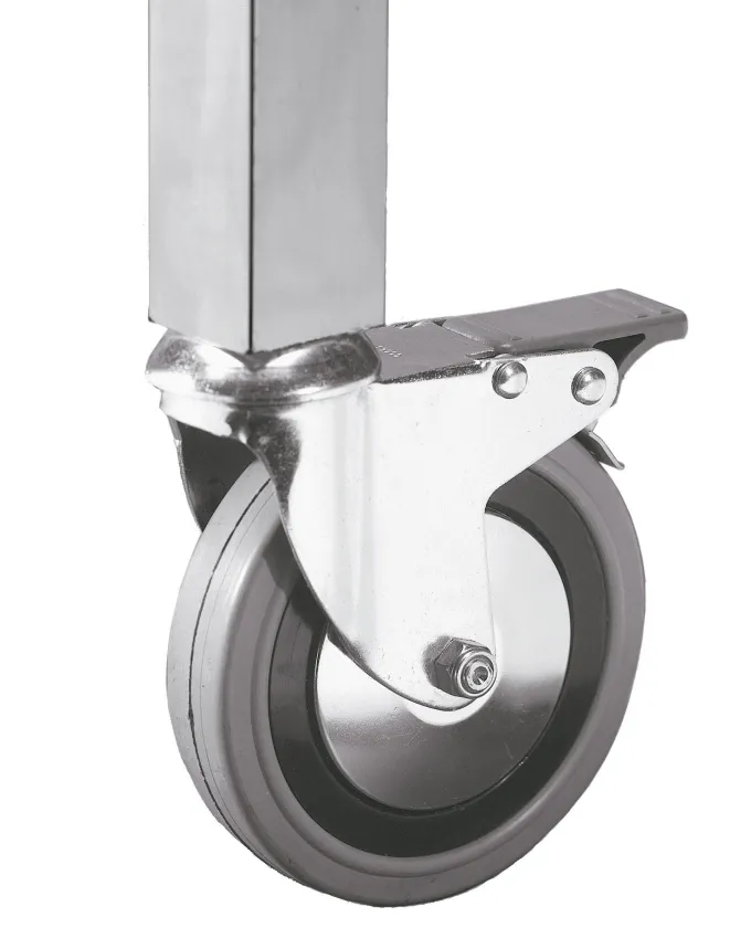 Roulettes pour Tables Inox de 900 mm de Hauteur - Lot de 4 - Distform