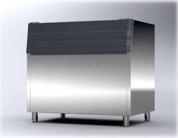 Réserve-Bac à Glaçons Inox 350kg - BREMA - BIN350-VM500/900