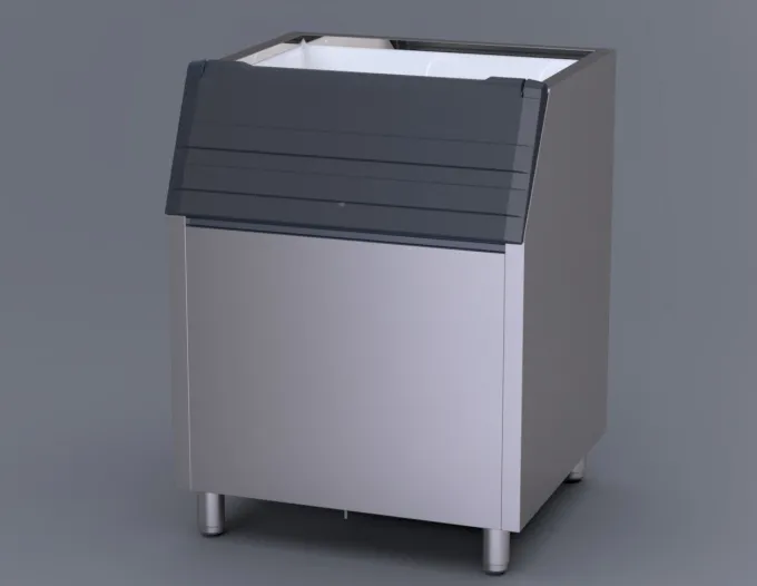 Réserve-Bac à Glaçons Inox 200kg - BREMA - BIN200-G280/1