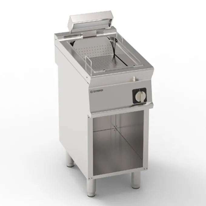 Réserve à frites électrique sur placard ouvert - gamme 700 - module 400