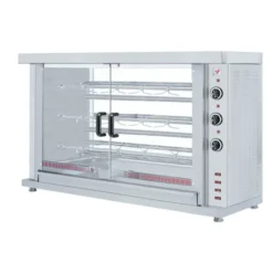 Rôtissoire Electrique Professionnelle - 3 Broches - Combisteel