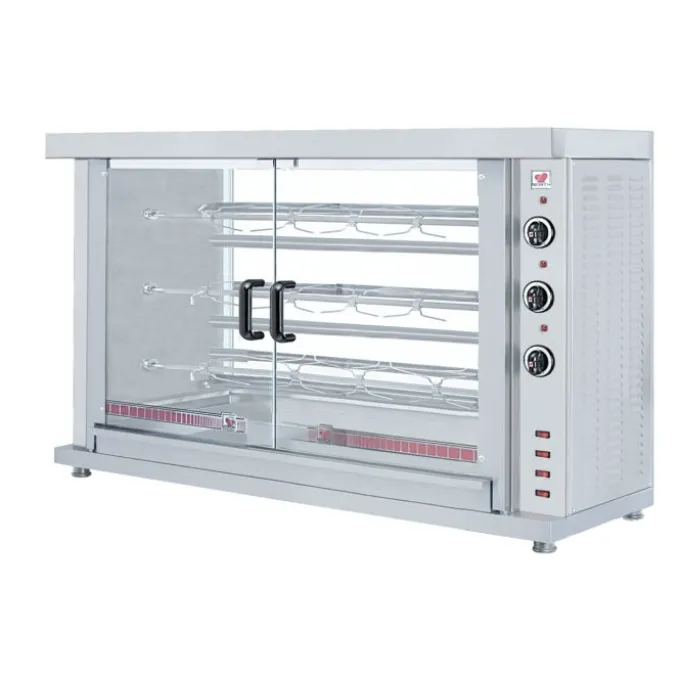 Rôtissoire Electrique Professionnelle - 3 Broches - Combisteel
