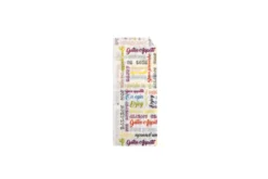 Sachet hotdog en papier ingraissable blanc "enjoy" 2 côtés ouvert 9 x 22 cm - 500 unités - Betik