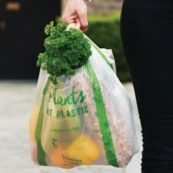 Sacs Bretelles Compostables en PLA Taille Moyenne - Lot de 500 - Vegware