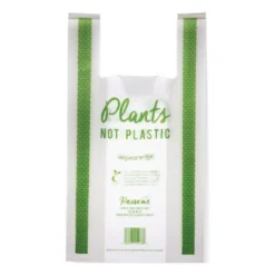 Sacs Bretelles Compostables en PLA Taille Moyenne - Lot de 500 - Vegware