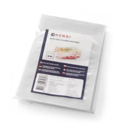 Sacs sous vide pour machine à emballer 100 pièces - 200x140mm - Hendi