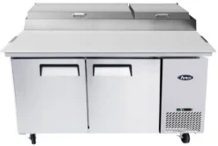 Saladette de Préparation à Pizza 2 Portes - 9 Bacs GN1/3 - Atosa