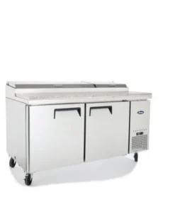 Saladette de Préparation à Pizza 2 Portes - 9 Bacs GN1/3 - Atosa