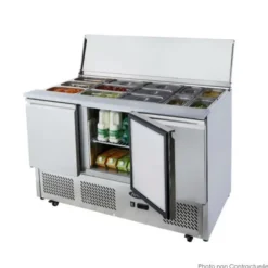 Saladette Pizza Réfrigérée Positive 3 Portes - 4 GN 1/1 - Atosa