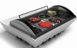 Saladette à Poser Réfrigérée - 8 Bacs GN 1/6 - Série BOX - SAYL