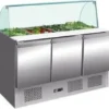 Saladette Réfrigérée Inox Pare-Haleine Verre - L2G