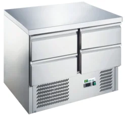 Saladette Réfrigérée Inox Série Star 700 avec 4 Tiroirs GN 1/1 - AFI Collin Lucy