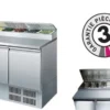 Saladette Réfrigérée - 425 L - 3 portes - Avec groupe logé - Nosem