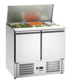 Saladette Réfrigérée 2 Portes avec Couvercle 900T2 - Bartscher