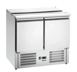 Saladette Réfrigérée 2 Portes avec Couvercle 900T2 - Bartscher