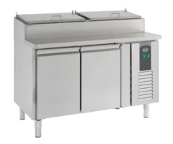 Saladette Réfrigérée - 2 Portes Avec Couvercle - Combisteel