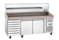 Saladette Réfrigérée Vitrée - 10 x GN 1/4 - GL3-2005 - Bartscher