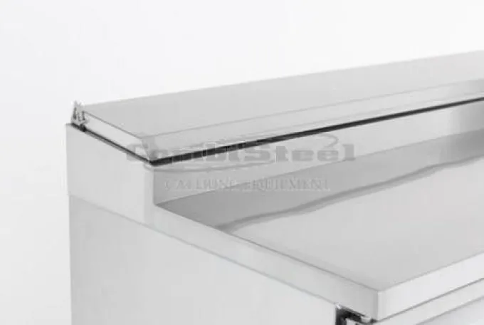 Saladette 8 x GN 1/6 - 3 portes - Combisteel