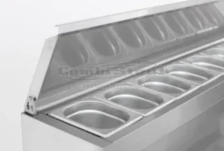 Saladette 8 x GN 1/6 - 3 portes - Combisteel