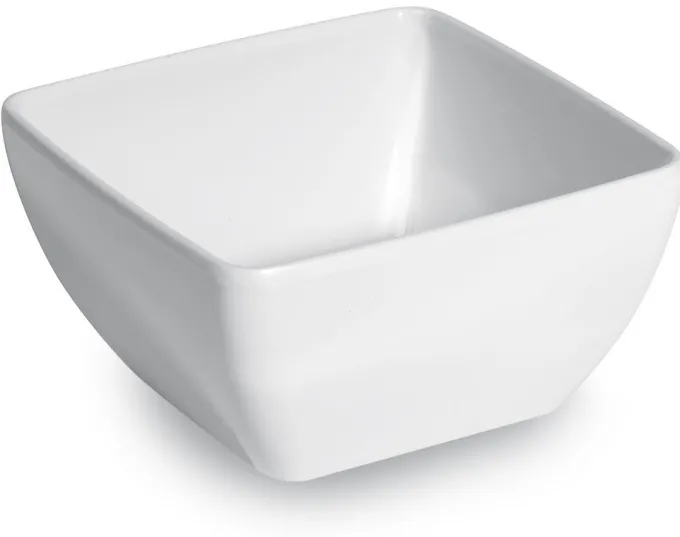 Saladier carré Blanc 190x190x(H)100mm - Hendi