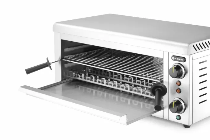 Salamandre avec éléments chauffants Quartz infrarouge 230V/3645W - Hendi